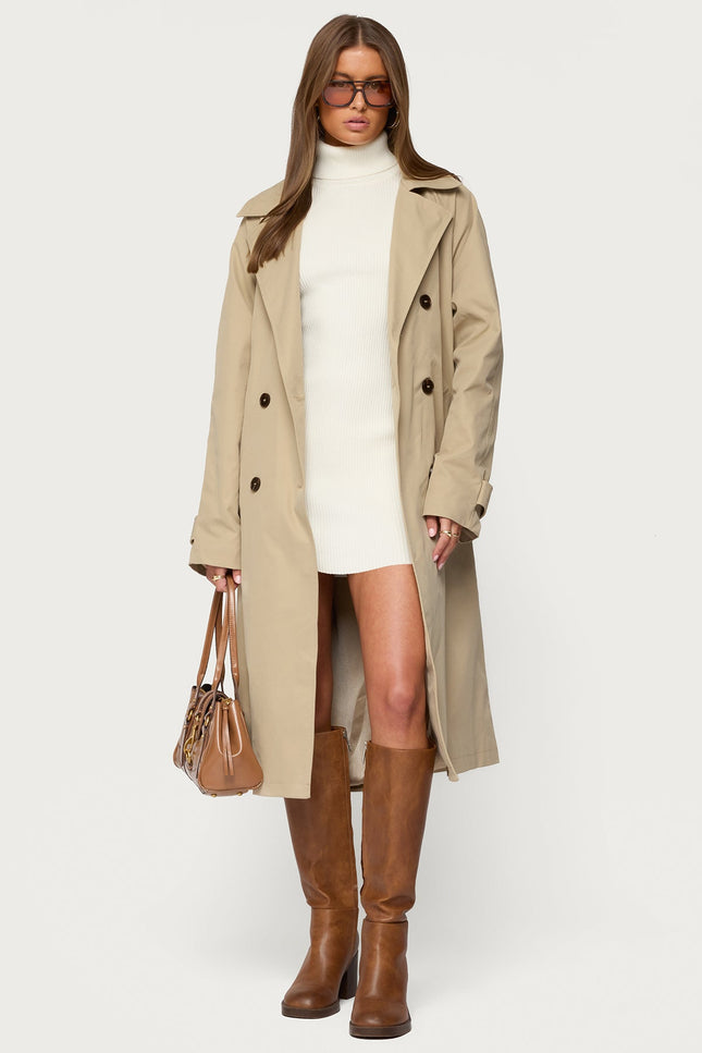 Amur Maxi Trench Coat