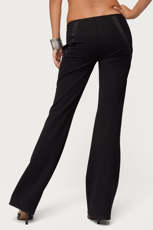 Hook & Eye Bootcut Pants