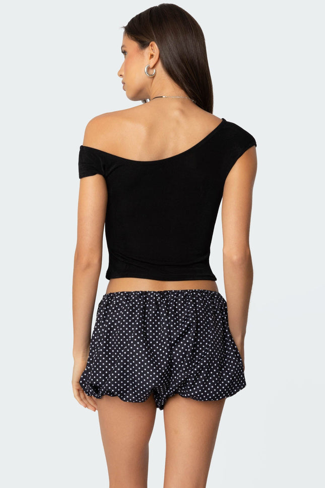 Jett Asymmetric Top - Black