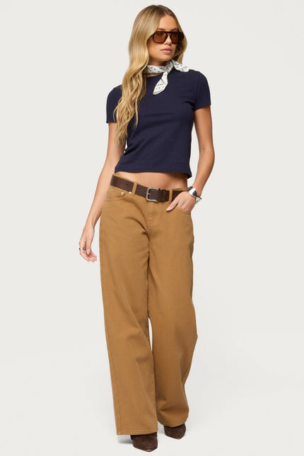 Natalie T Shirt - Navy