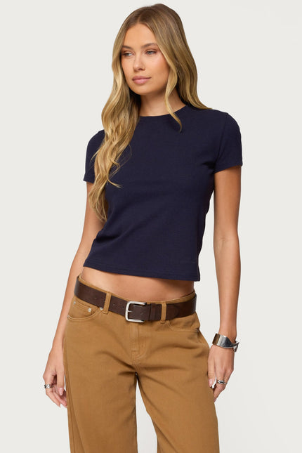 Natalie T Shirt - Navy
