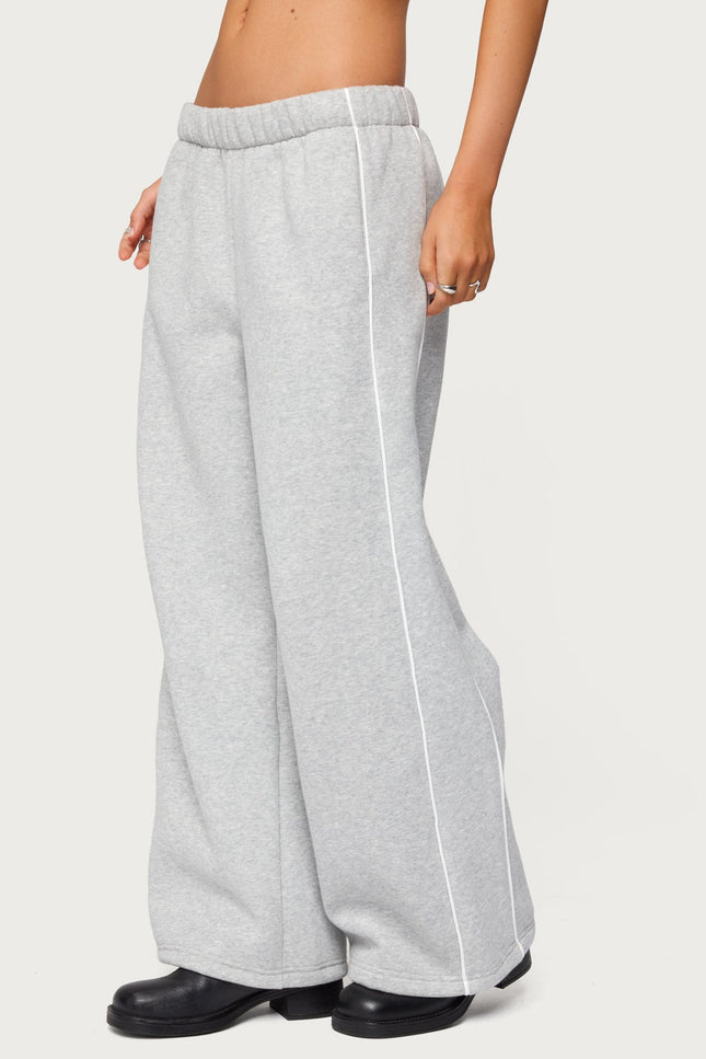 Petite Autumn Sweatpants - Gray Melange
