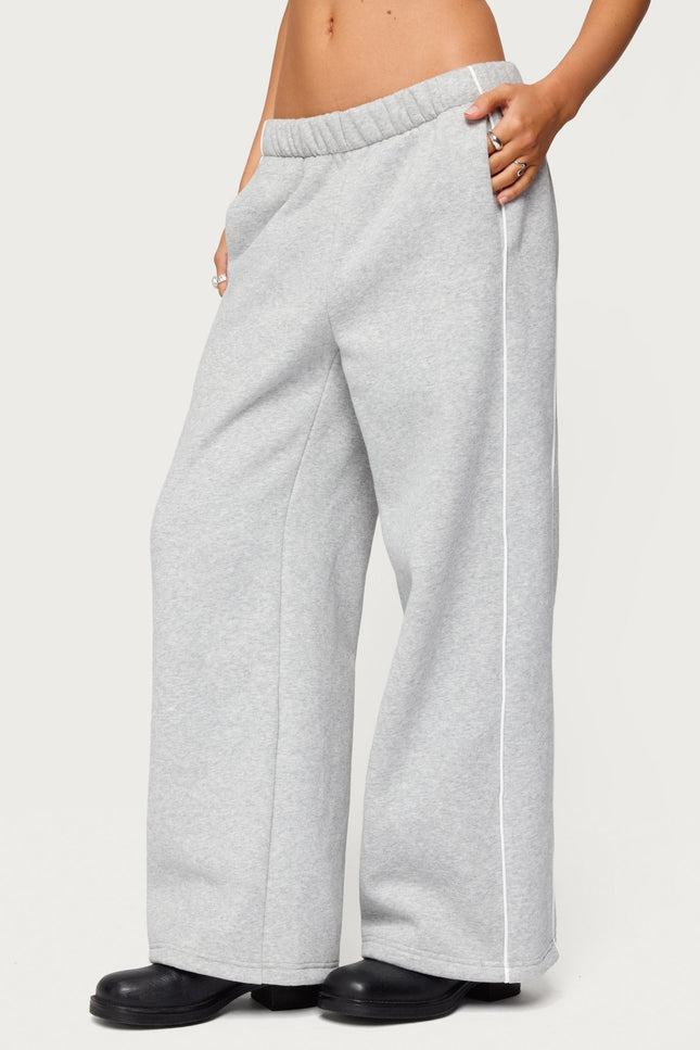Petite Autumn Sweatpants - Gray Melange
