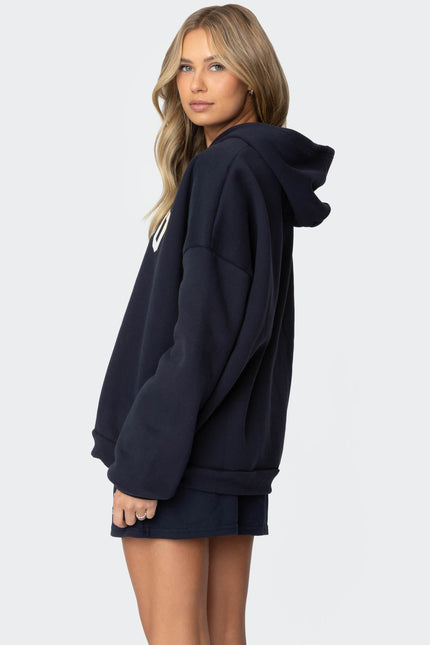 Malibu High Hoodie - Navy