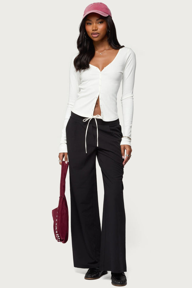Tanya Button Up Cardigan - White