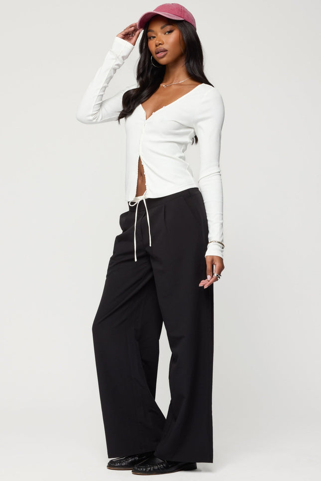 Tanya Button Up Cardigan - White