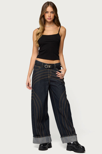 Deanna Tank Top - Black