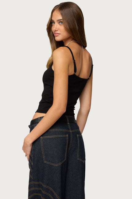 Deanna Tank Top - Black