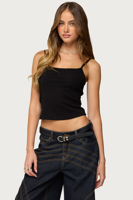 Deanna Tank Top - Black