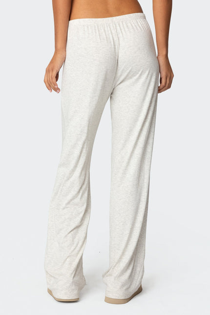Justina Pants - Gray Melange