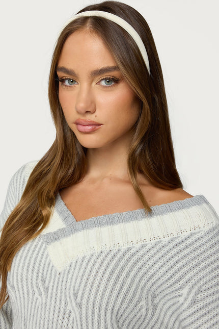 It Girl Headband - White