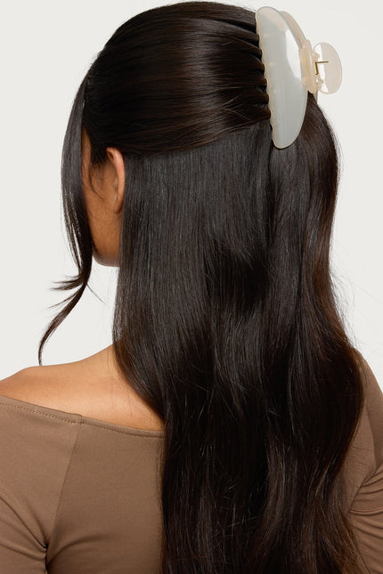 Clean Girl Hair Clip - Ivory