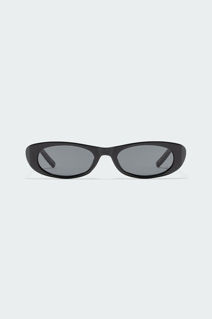 Cattie Cat Eye Sunglasses - Black