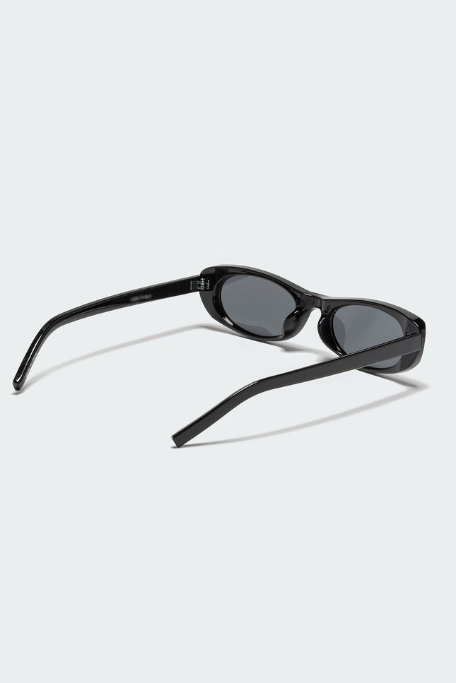 Cattie Cat Eye Sunglasses - Black