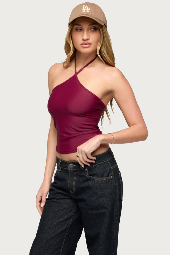 Alaynah Halter Top