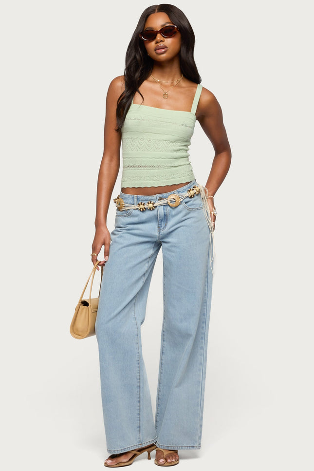 Tall Raelynn Washed Low Rise Baggy Jeans - Light Blue