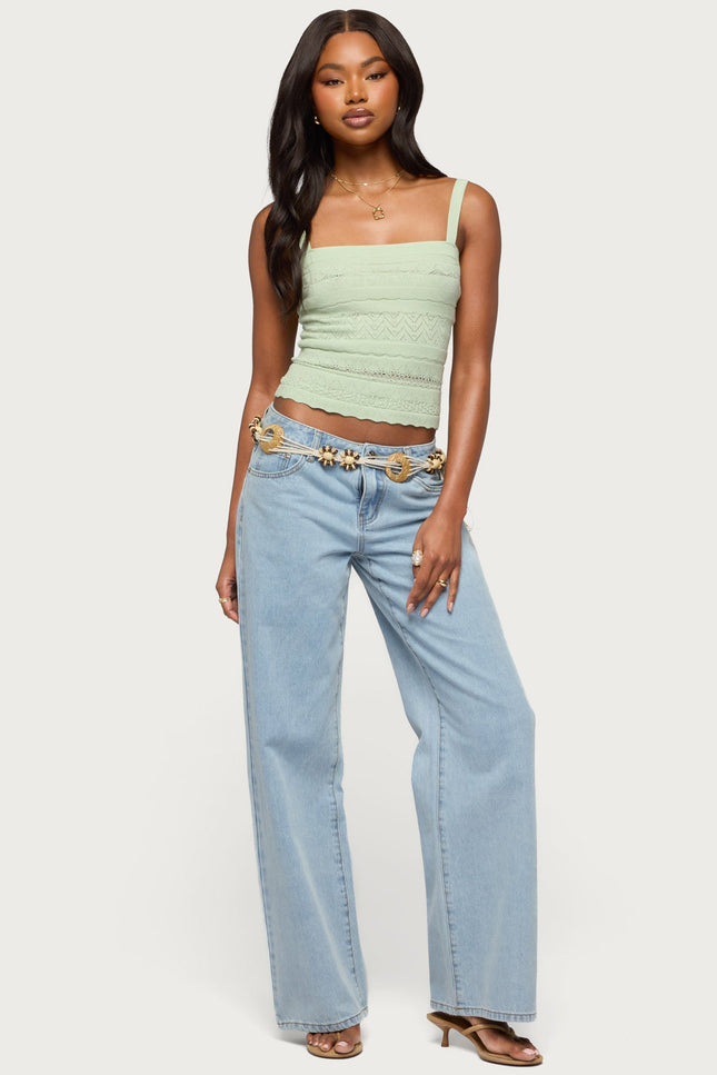 Tall Raelynn Washed Low Rise Baggy Jeans - Light Blue