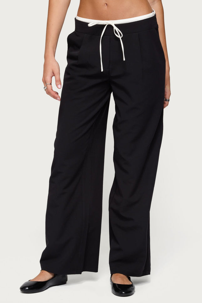 Peekaboo Drawstring Pants