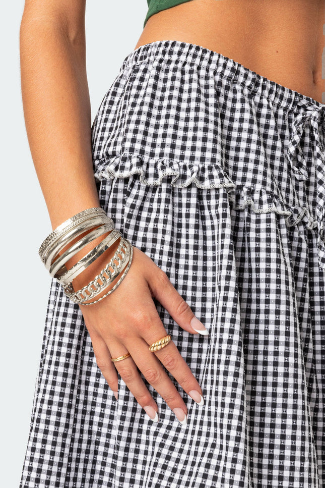 Bangle Bracelet Pack - Silver