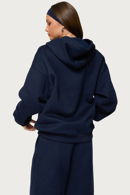 I Heart London Hoodie - Navy