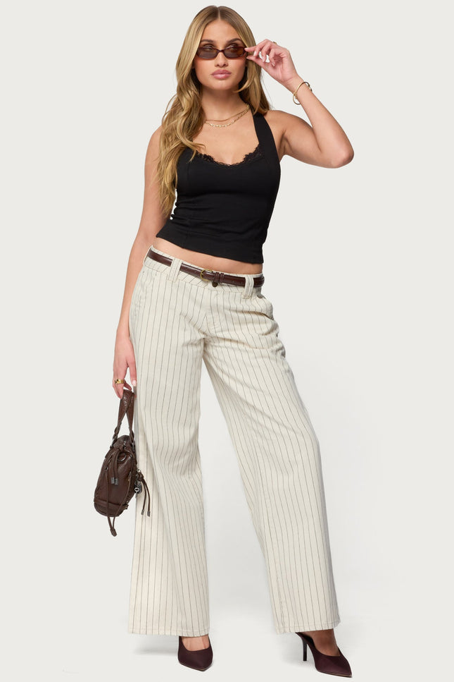 Ranata Lacey Scoop Neck Top