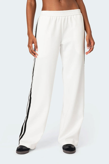 Robyn Track Pants - White