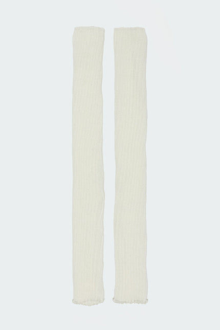 Baby It'S Cold Leg Warmers - White