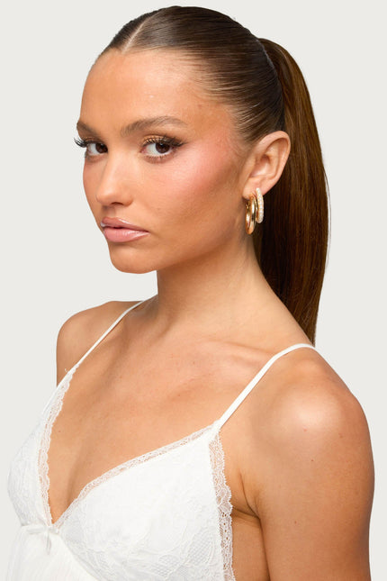 Hoop Earring Pack - Gold