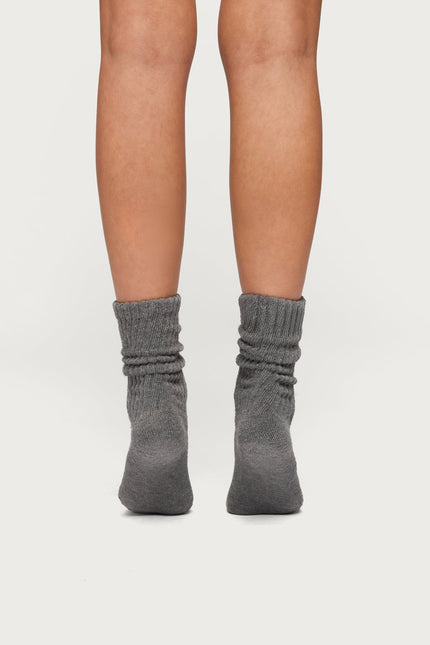 Scrunch Socks - Charcoal