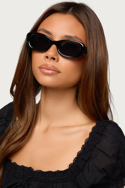 Juna Square Sunglasses - Black
