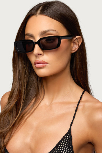 Nadia Square Sunglasses - Black
