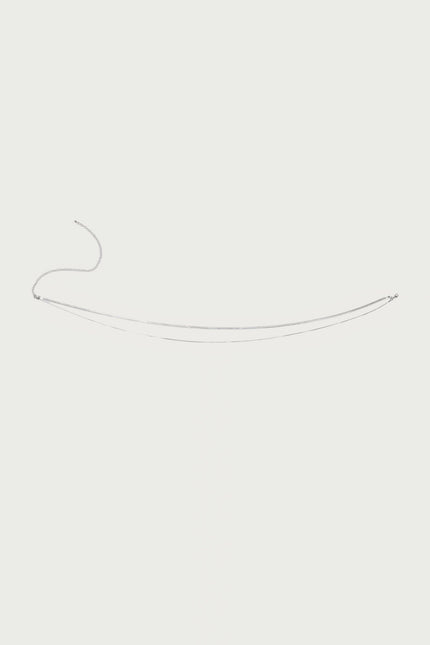 Double Belly Chain - Silver