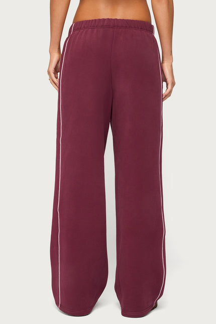 Autumn Sweatpants - Burgundy