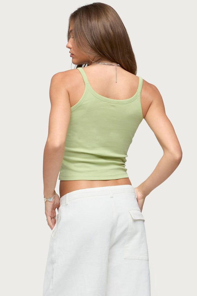 Basic Babe Tank Top - Green