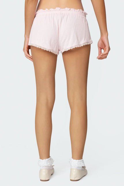 Dream Waffle Shorts - Pink