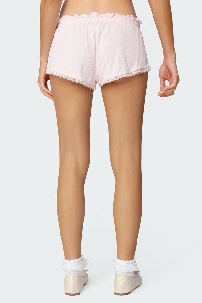 Dream Waffle Shorts - Pink