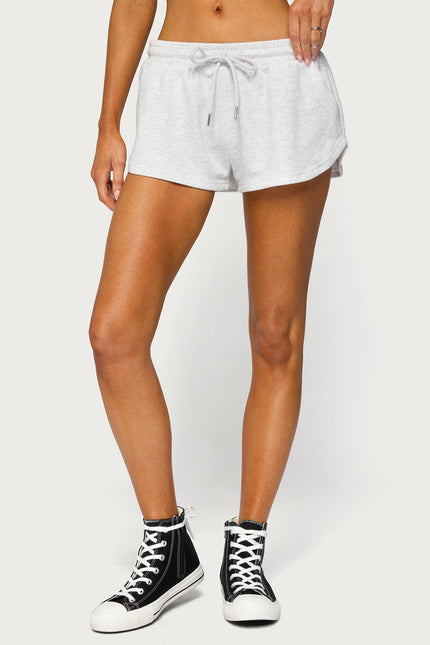 Kordelia Shorts - Light Gray Melange