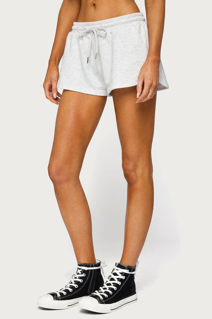 Kordelia Shorts - Light Gray Melange