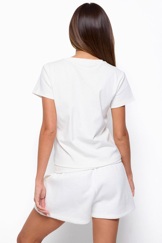 Perfect Basic T Shirt - White