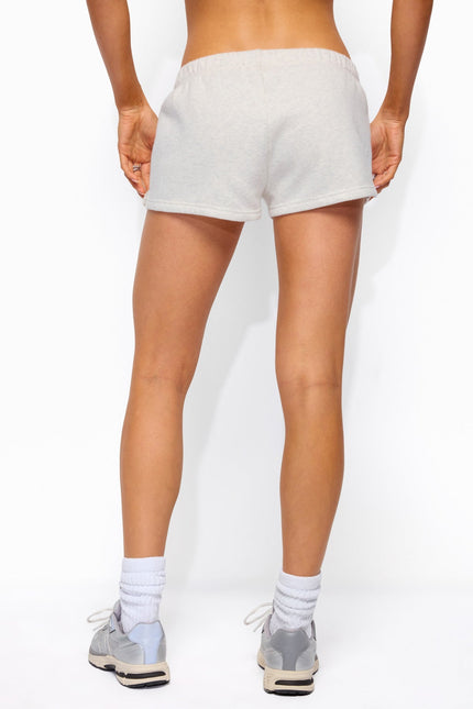 Bronte Sweat Shorts - Gray Melange