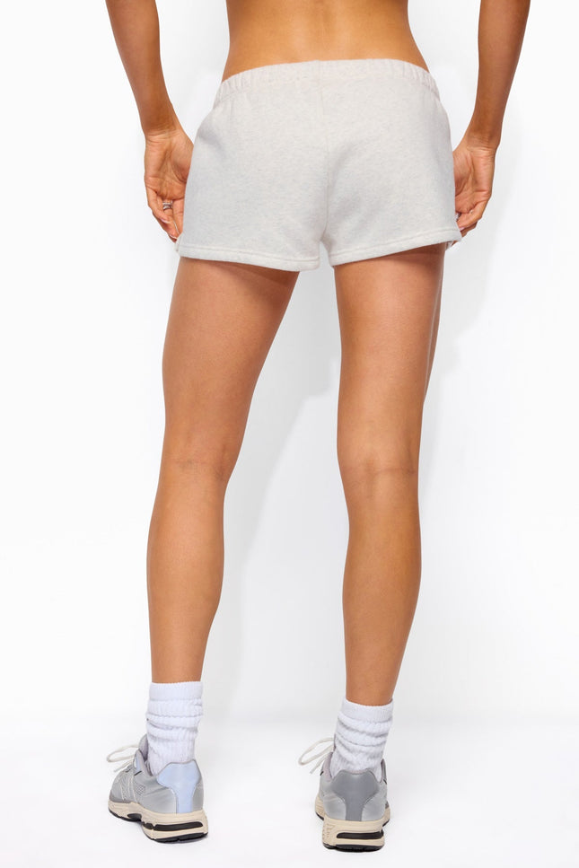 Bronte Sweat Shorts - Gray Melange