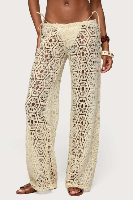 Amrita Baggy Crochet Pants