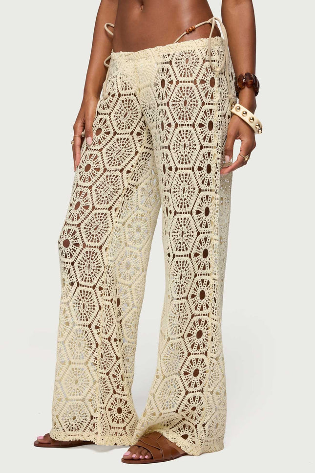 Amrita Baggy Crochet Pants