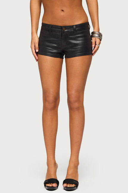 Santino Denim Micro Shorts