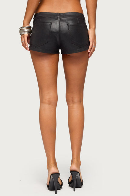 Santino Denim Micro Shorts