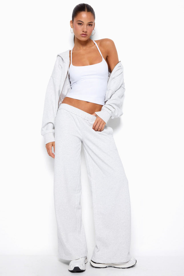 Dafni Scoop Neck Tank Top - White