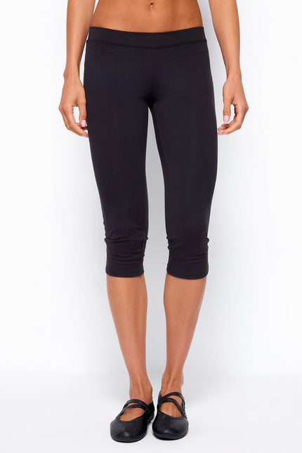 Aiko Capri Pants - Black
