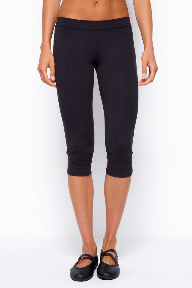 Aiko Capri Pants - Black