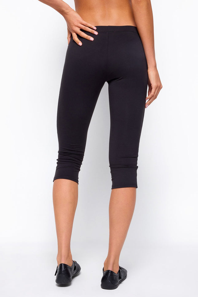 Aiko Capri Pants - Black