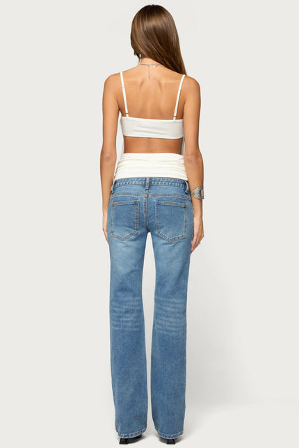 Vali Built In Bra Backless Top - White